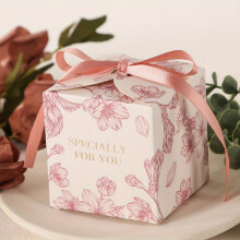 Elegante juego de cajas de dulces y regalos, 50 piezas - Perfecto para bodas, cumpleaños y más - Hermoso y considerado diseño para cualquier