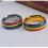 Δαχτυλίδι RSAMD Rainbow από τιτάνιο και ατσάλι, για άνδρες/γυναίκες, Gay Les Pride, LGBT, μέγεθος 4