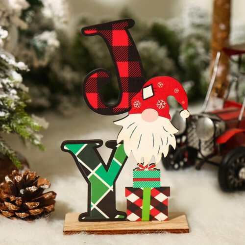 Enfeites de Natal Senxuan, boneco de neve, decoração de mesa. 1