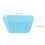 6 Silikon-Backförmchen, Cupcake-Förmchen, wiederverwendbare Muffinförmchen, antihaftbeschichtet 4