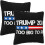 AEFER-Trump2024Throw Pillow Covers Decorative Pillows Cases for Couch Sofa Home Fall Decor Set of2 2