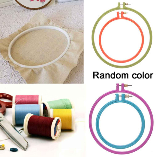 8\-32CM1pc Ρυθμιζόμενο εργαλείο ραψίματος Πλαστικό πλαίσιο κεντήματος DIY μηχανή 2