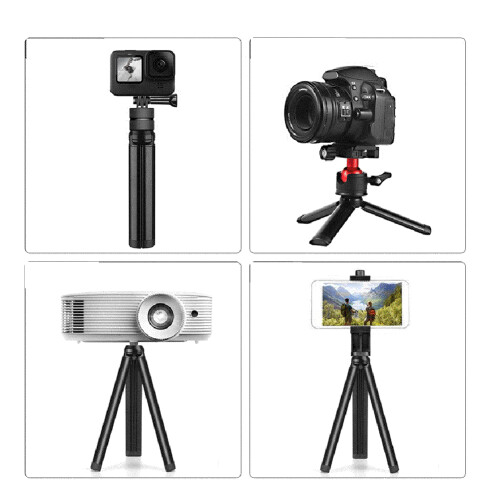Μεταλλικό μίνι τρίποδο, επιτραπέζια βάση για Smooth4, Mobile2 3 4, σταθεροποιητής λαβής 2