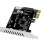 jixopn Υπολογιστής PCI-E σε USB3.0PCIE Κάρτα Επέκτασης Ελεγκτή PCI-E σε USB3.0Hub 19PIN Κάρτα 3