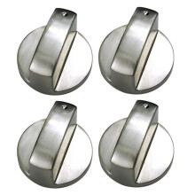 P82D4Pcs Cnaipe Rialaithe Sorn Cócaireáin Cnaipe Rialaithe Dóirí Miotail Tromshaothair do Bharra Cócaireachta, Sorn Gáis, Oighinn 6mm