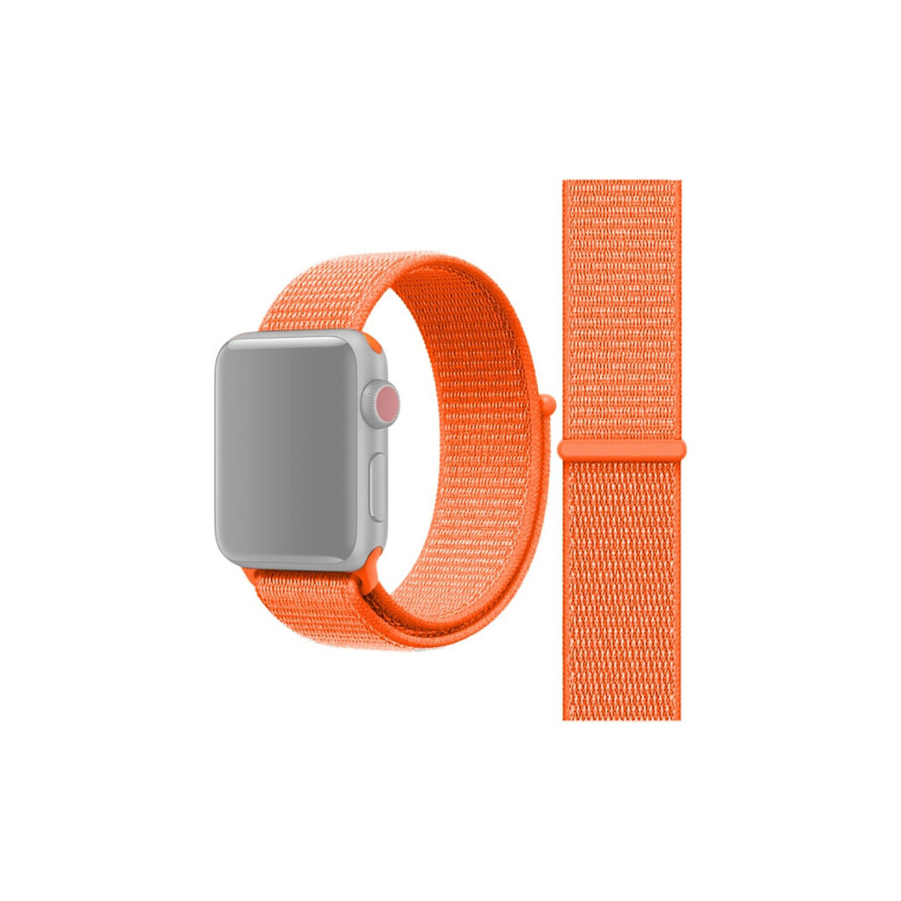 Compatible With Apple Watchwith Apple Watch 42Mm / 44Mm Nylon Bracelet Orange 9448196087879