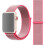 Compatível com Apple Watch de 42 mm/44 mm. Pulseira de nylon laranja. 7