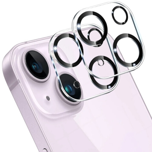 [2-Pack] συμβατό με iPhone14 Προστατευτικό φακού από σκληρυμένο γυαλί - Προστασία