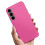 Capa para celular rosa compatível com Samsung Galaxy S23 Plus 1