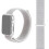 Compatível com Apple Watch de 42 mm/44 mm. Pulseira de nylon laranja. 5