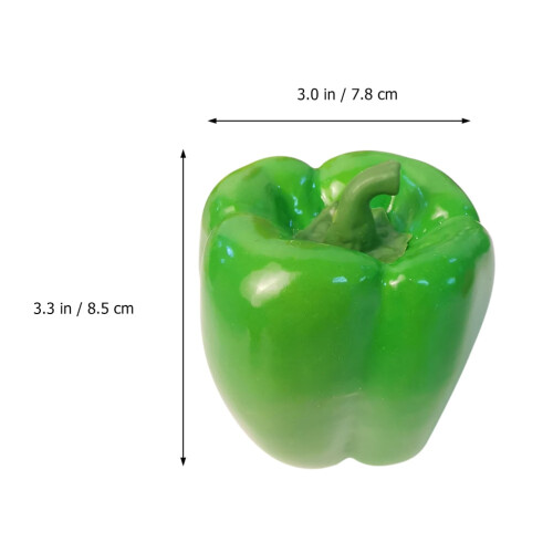 2 peperoni artificiali, peperoni simulati, peperoni finti, verdure 2