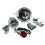 Bicycle12V6W Γεννήτρια προβολέα Κιτ πίσω φώτων Πακέτο φωτισμού δυναμό τριβής 4
