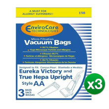Sac de aspirator de schimb pentru Envirocare58236A / 158 (pachet de 3) Sac de aspirator de schimb