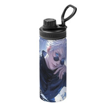 Gojo Satoru Jujutsu Kaisen Izolovaná nerezová láhev na vodu, přenosný hrnek pro venkovní použití, cestování, fitness, studenty, módní,