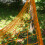Orange Nylon Mesh Hammock for Outdoor Camping 2