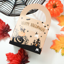 Decorazioni di Halloween Kayannuo per interni in offerta 5 pezzi Scatole portatili per incartare caramelle di Halloween Scatole per caramelle di