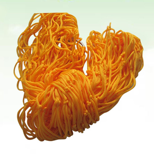 Orange Nylon Mesh Hammock for Outdoor Camping 2