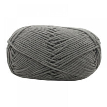 Klassiek wollen garen - gemiddelde dikte - 100% katoenwol - 50 gram - voor haken, breien en knutselen