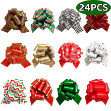 Kerststrikken om cadeaus mee in te pakken, linten als accessoire voor cadeaus, boeketten, manden en decoratie.