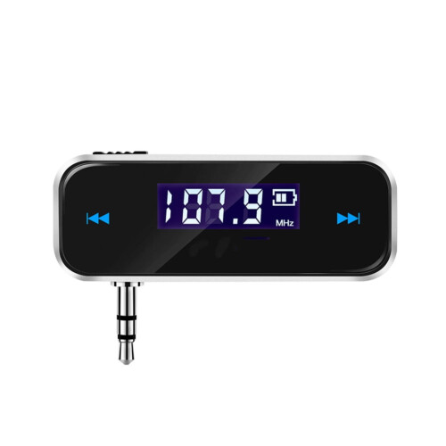 LingStar 3.5mm Car Music Audio Fm Transmitter Car Kit Lcd Display Mini Wireless Transmitter Compatible For Android
