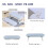 Foldable Nail Arm Rest PU Leather Nail Hand Rest For Nails Table Tech with X8T7 4