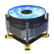 jixopn LANSHUO9cm4Pin PC CPU-koelventilator, stille PWM-radiator, koelblok voor Intel LGA