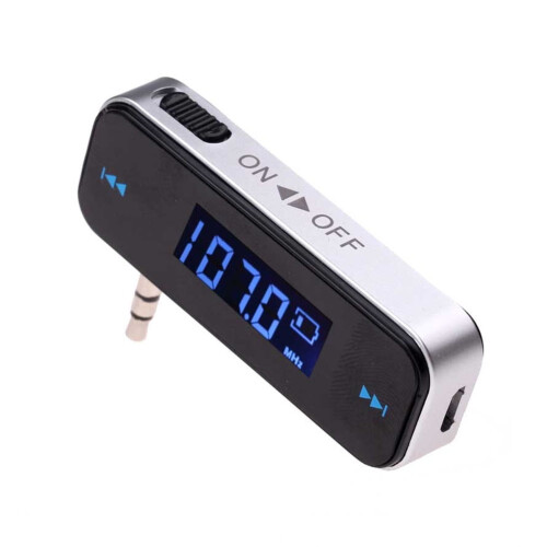 LingStar 3.5mm Car Music Audio Fm Transmitter Car Kit Lcd Display Mini Wireless Transmitter Compatible For Android 2