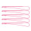 Drawstring Replacement Tools with Flexible Easy Threader, Two Eyes Design No Damage to Clothes Lightweight and Durable, High Quality Smooth Plastic 2