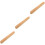 3 Pcs Chopsticks Bucket Storage Box With Lid Case Wood 5