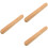 3 Pcs Chopsticks Bucket Storage Box With Lid Case Wood 6