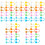 60 Pcs Reusable Silicone Straw Cover Caps For Drinking Straws 5