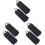 6Pcs Drumstick Pouch Black Compact Carry Case with Handle Strap 2