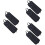 6Pcs Drumstick Pouch Black Compact Carry Case with Handle Strap 6