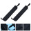 6Pcs Drumstick Pouch Black Compact Carry Case with Handle Strap 10