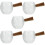 5Pcs Wooden Handle Glass Creamer Pitcher Cup Set 9