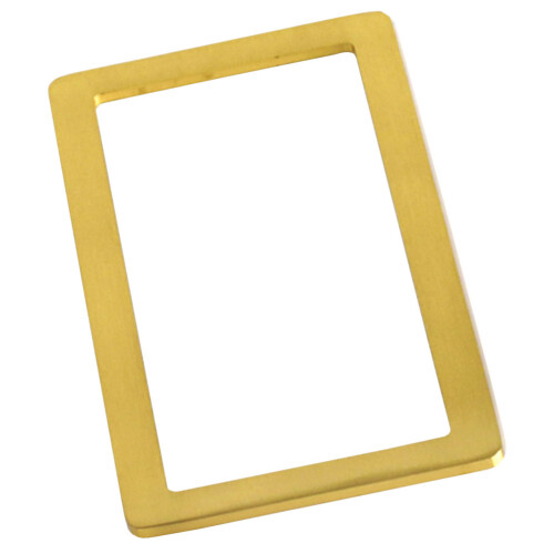 5Pcs Golden Copper Paperweight Calligraphy Supplies Rectangular Frame 1