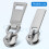 One Set Zipper Repair Kit With Pulls Stops And Replacement Parts 4