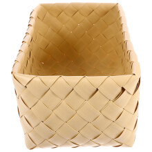 Woven Storage Basket For Kitchen Snacks And Bathroom Use