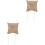 6pcs Set Easter Rabbit Bunting Banner Retro Style Decorations For Party 4