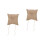6pcs Set Easter Rabbit Bunting Banner Retro Style Decorations For Party 5