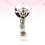 2 Pcs Easy-To-Pull Badge Work Badges Accessories Telescopic Holder 10