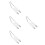 4Pcs White Ceramic Push Button Igniter Kit for Flame Effects Stage Use 8