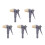 5Pcs Multi Handheld Mortar Grout Applicator Tool for Tile and Ceramics 4