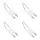 4Pcs White Ceramic Push Button Igniter Kit for Flame Effects Stage Use 5