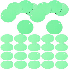 100 Pcs Sequins For Embroidery Mini Christmas Baubles Green