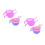 10 Sets Plastic Mask Bowl Set With Stick Portable DIY Mixing Tool 4