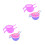10 Sets Plastic Mask Bowl Set With Stick Portable DIY Mixing Tool 6