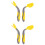 2 Sets Children'S Fork Spoon Cutlery Tableware Fruit Baby 4