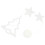 5pcs Christmas Window Light Suction Cup Decor for Home Shop 3
