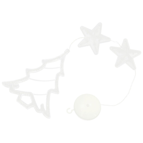 5pcs Christmas Window Light Suction Cup Decor for Home Shop 2